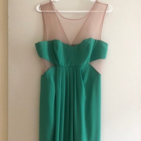 BCBG Short Green Dress - Picture 2 of 5